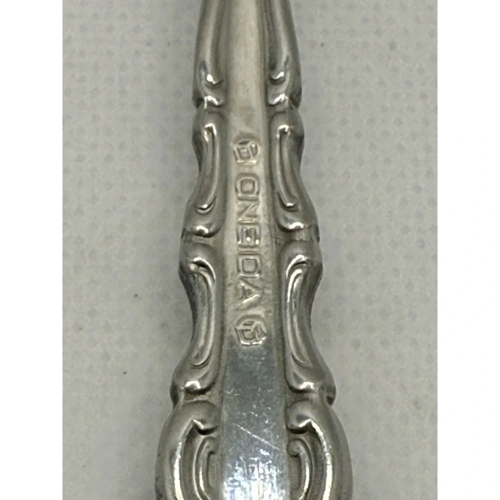 Oneida Da Vinci Cube Stainless Salad Fork Replacement Pieces Retired 1986 7.25